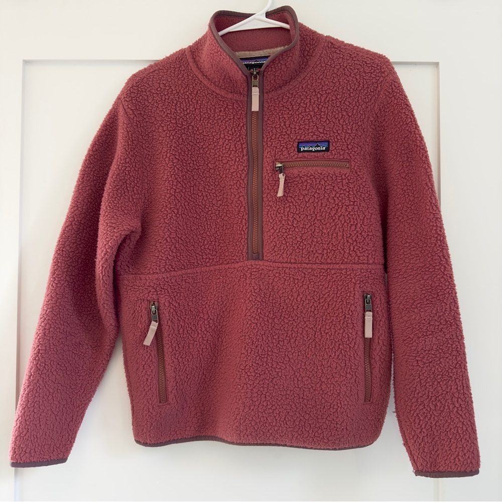 Patagonia W’s Retro Pile Marsupial Pullover - Size XS